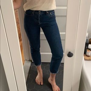 Levis wedgie jeans